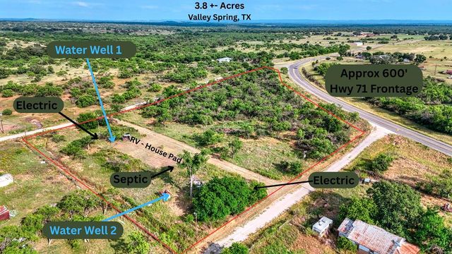 W  Highway 71, Valley Spring, TX 76885