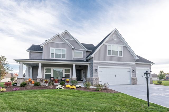The Blake Plan in Reserves of Dunmoor Estates by DJK Homes, Plainfield, IL 60585