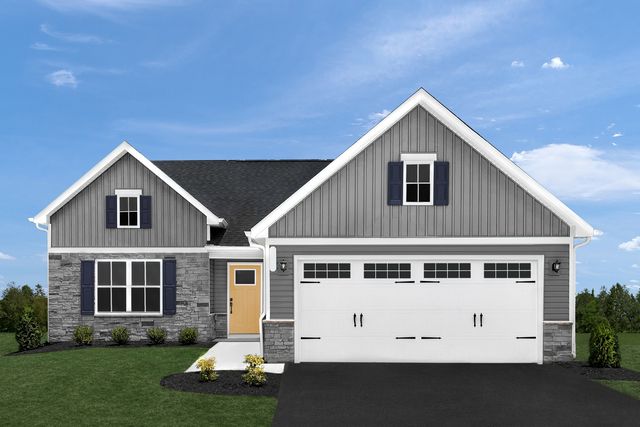 Eden Cay Plan in Cardinal Pointe Ranch Homes, Hedgesville, WV 25427