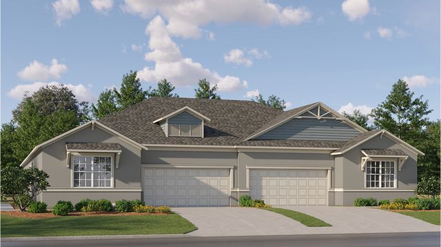 Myrtle Plan in Connerton : The Villas, E64zjv Land O Lakes, FL 34637