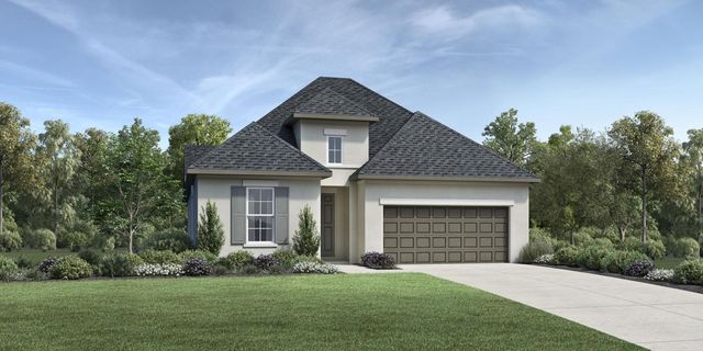 Lavaca Plan in Lakes at Creekside - Villa Collection, Tomball, TX 77375