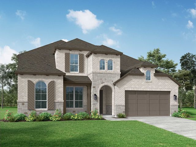 Plan Sheffield in The Ranches at Creekside, Boerne, TX 78006