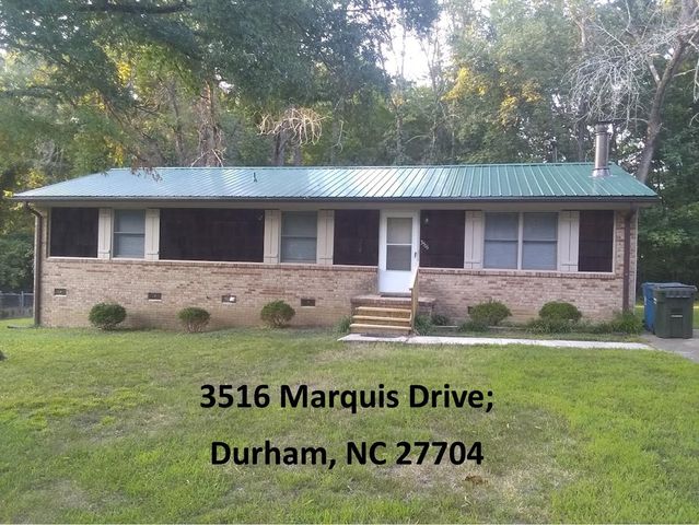 3516 Marquis Dr, Durham, NC 27704