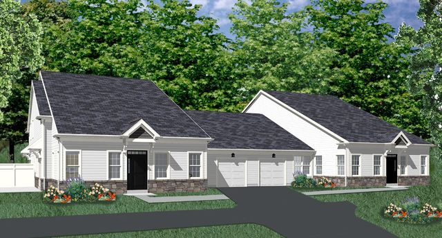The Nottingham Plan in Villas at Greenbrook - A 55+ Community, Levittown, PA 19055