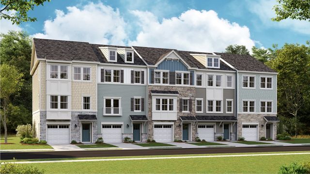 Arcadia Front Load Garage Plan in St. Charles : St. Charles Townhomes, White Plains, MD 20695