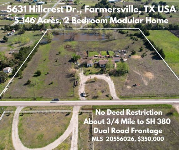 5631 Hillcrest Dr, Farmersville, TX 75442
