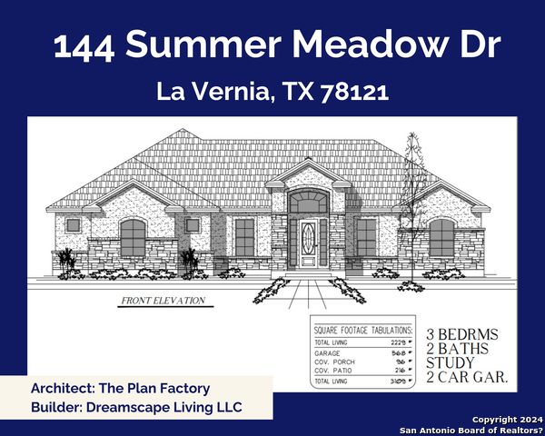 144 Summer Meadow Dr, La Vernia, TX 78121