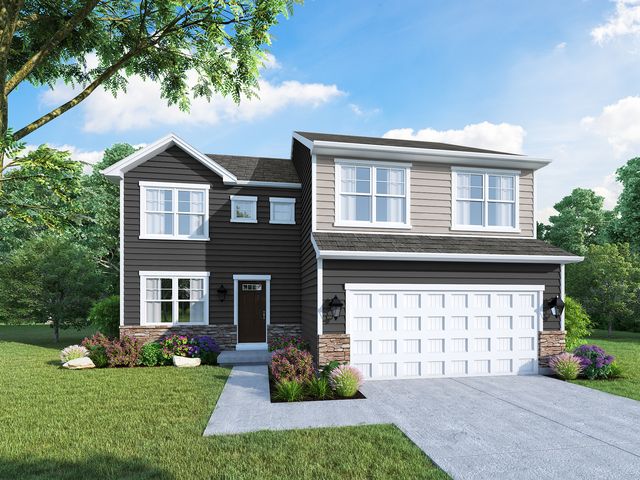 The Tennyson Plan in Creekside at Berryview Estates, Germantown, OH 45327