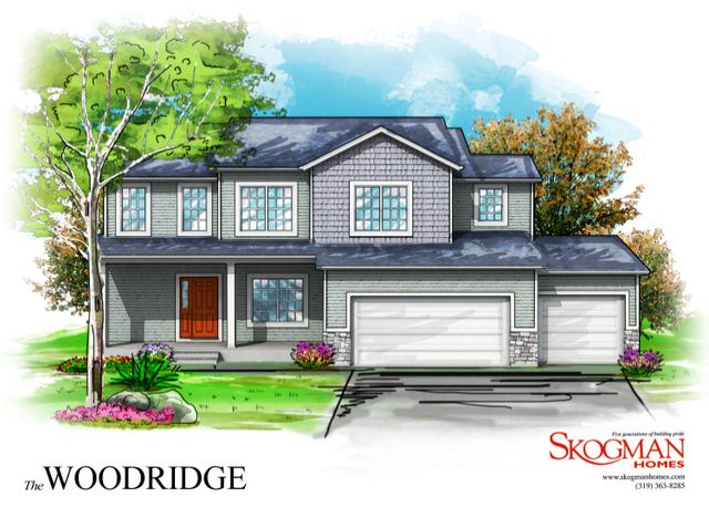 Woodridge - Heritage Plan in Country Ridge, Cedar Rapids, IA 52405