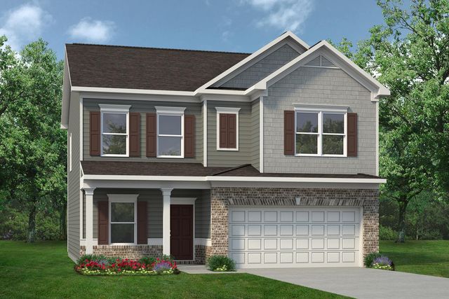 The Coleman Plan in Evergreen at Lakeside, Temple, GA 30179
