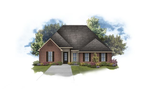 Harmand III A Plan in Fairhaven, Youngsville, LA 70592