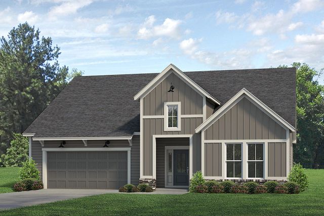 Spruce Farmhouse Plan in Westridge Commons, Evansville, IN 47712