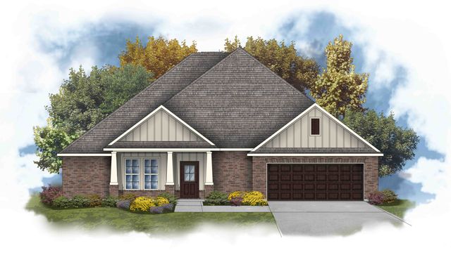 Taysom III G Plan in The Estates at Heritage Lakes, New Market, AL 35761