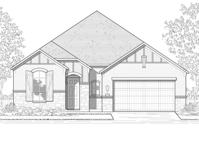 Plan Oxford in Grand Central Park: 55ft. lots, Conroe, TX 77304