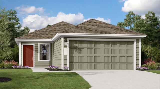 Kowski Plan in Rose Valley : Cottage Collection, Converse, TX 78109