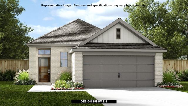 1593W Plan in The Groves 40', Humble, TX 77346