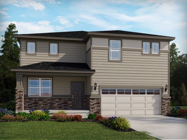 The Golden Gate Plan in Buffalo Highlands: The Canyon Collection, Commerce City, CO 80022