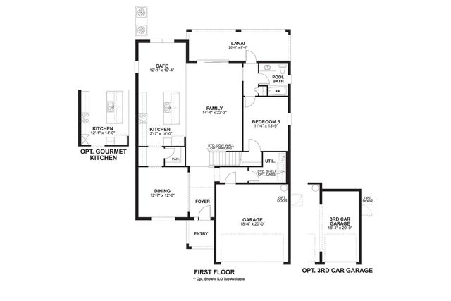 Coronado II Plan in Oakstead Estates, Land O Lakes, FL 34638