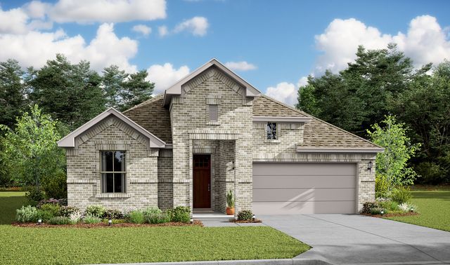 Santa Rosa II Plan in Centennial Oaks, Santa Fe, TX 77517