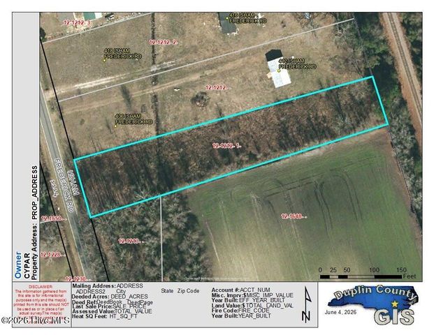 Lot 1 Isham Frederick Rd #1, Magnolia, NC 28453
