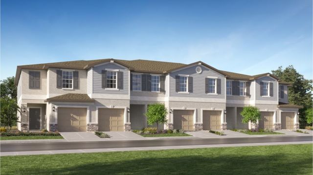 Windsor II Plan in Townes at Southshore Pointe, Ruskin, FL 33570