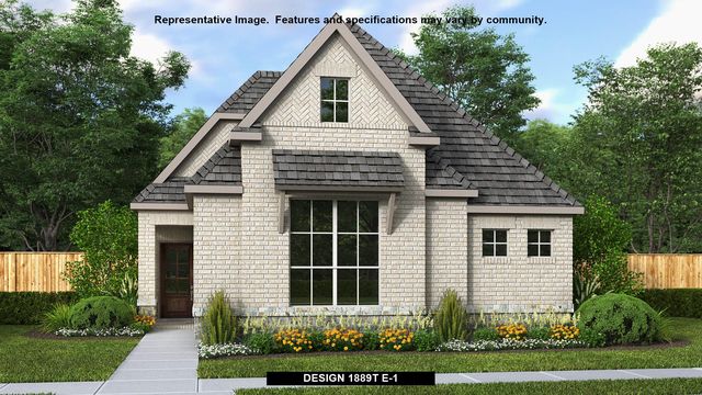 1889T Plan in The Tribute 40', The Colony, TX 75056