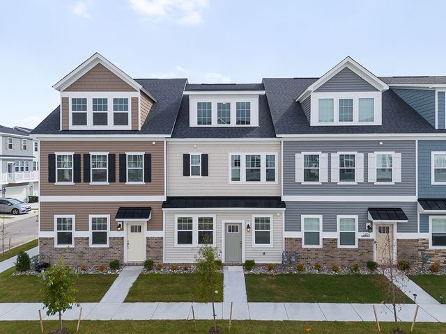 The Arbor Townhome Plan in The Reserve at Grassfield, Chesapeake, VA 23323