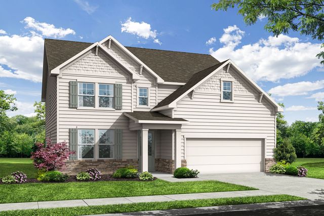 The Hickory A at Shallowford Plan in The Village at Shallowford, Kennesaw, GA 30144