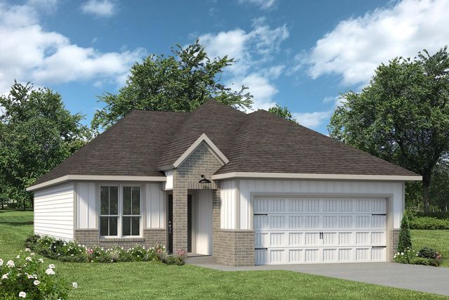 The 1363 Plan in The Village at Elm Creek, Troy, TX 76579