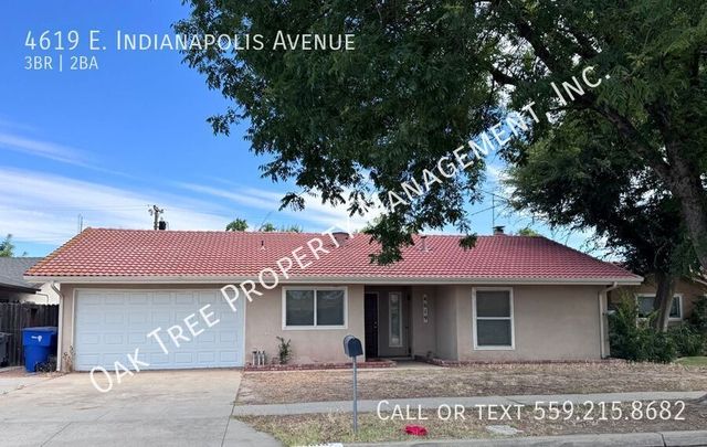 4619 E  Indianapolis Ave, Fresno, CA 93726