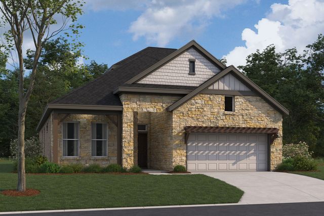 Paramount II Plan in Parkside on the River, Georgetown, TX 78628