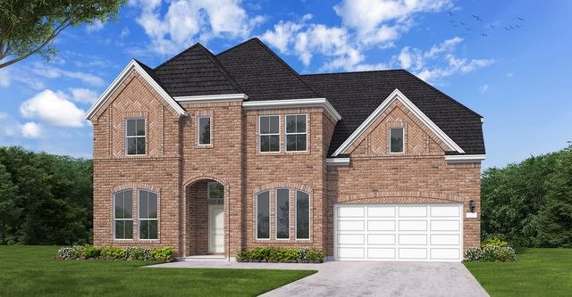 Briggs Plan in The Meadows at Imperial Oaks 60' & 70', Conroe, TX 77385