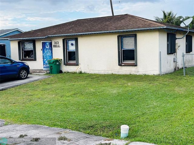 313 W  5th Ter, Pahokee, FL 33476