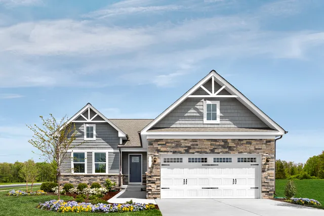 Eden Cay Plan in Jackson Run, Whitestown, IN 46075