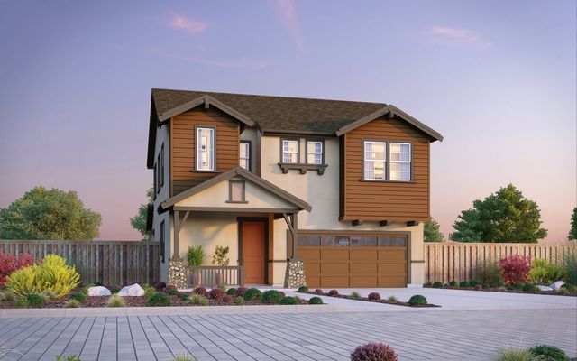 Residence 1 Plan in Single-Family Collection at Chandler, Brentwood, CA 94513