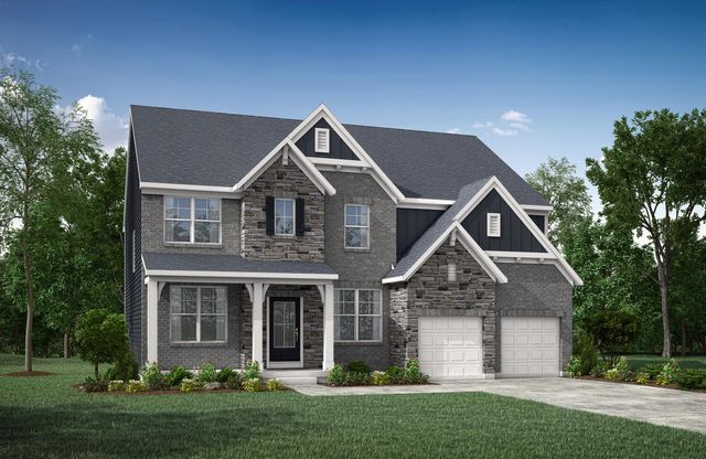 BUCHANAN Plan in Vintner's Park Estates, McCordsville, IN 46055