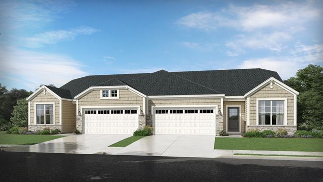 Rosewood Plan in Evergreen Estates, Greenfield, IN 46140