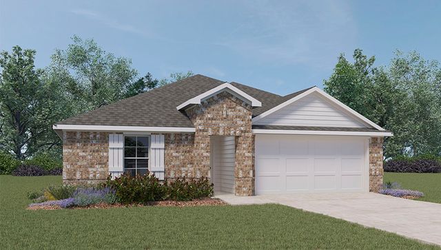 E40I Plan in Porters Mill, New Caney, TX 77357