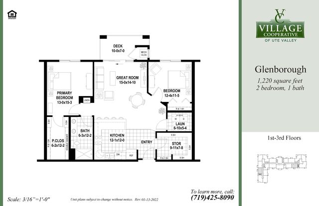 Glenborough Plan in Village Cooperative of Ute Valley (Active Adults 62+), Colorado Springs, CO 80919
