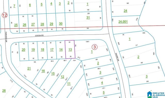 Coosa Rd #461B, Ashville, AL 35953