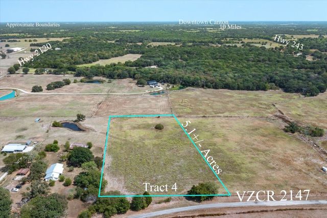 Tract 4 Vz County Road 2147, Wills Pt, TX 75169