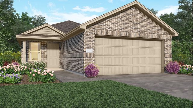 Windhaven II Plan in Ladera Trails : Colonial & Cottage Collection, Conroe, TX 77301