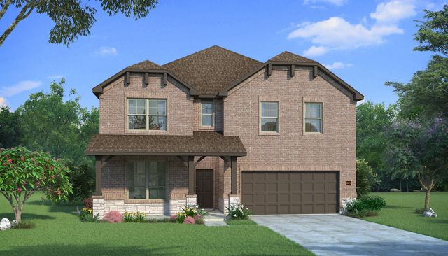 Cypress II Plan in Harrington Trails Cornerstone I Series, New Caney, TX 77357