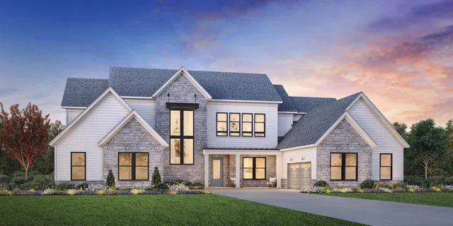Hampshire Plan in Toll Brothers at The Bluffs at Wesley Chapel, Waxhaw, NC 28173
