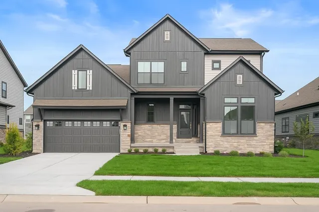 Carrington Plan in Harvest Trail of Westfield - The Signature Collection, Westfield, IN 46074