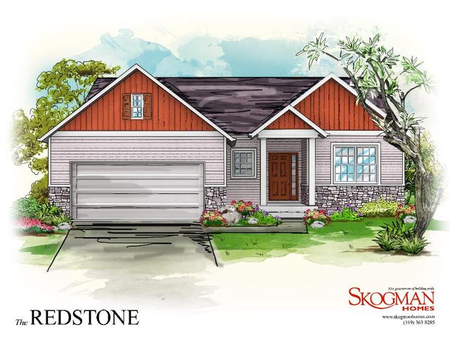 Red Stone - Easy Living Plan in Bowman Meadows, Cedar Rapids, IA 52402