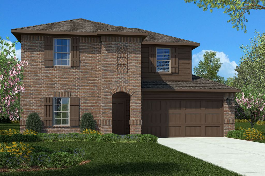 ROSEMONT Plan in Rosewood at Beltmill, Fort Worth, TX 76131