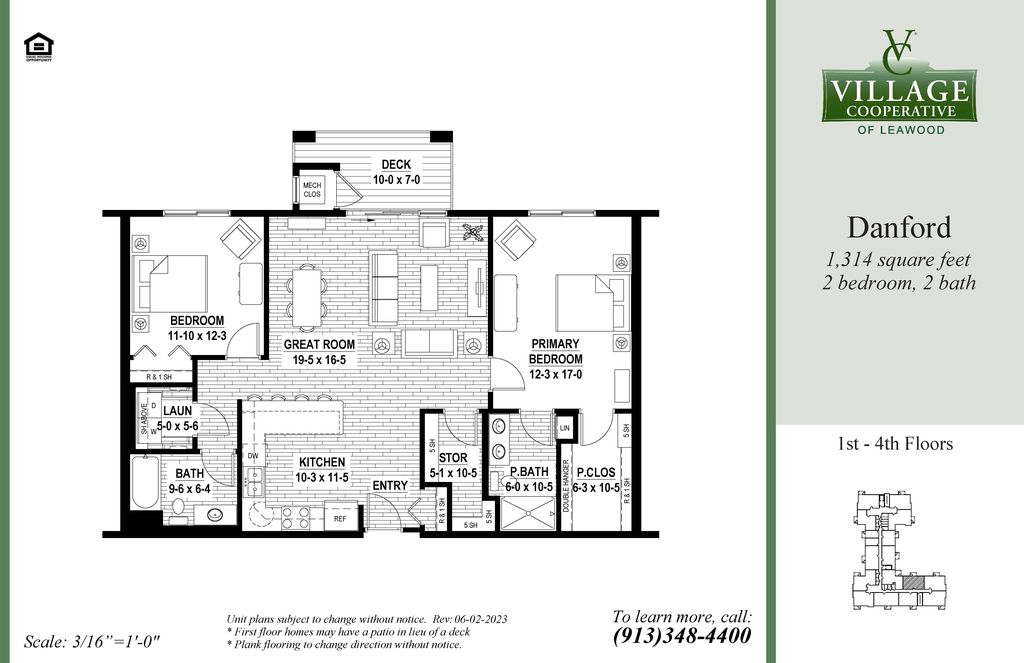 Danford Plan in Village Cooperative of Leawood (Active Adults 55+), Overland Park, KS 66213