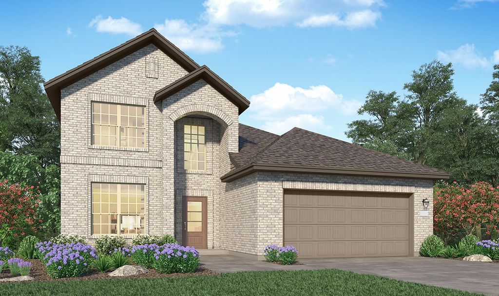 Larkspur II Plan in Sterling Point at Baytown Crossings : Wildflower II Collecti, Baytown, TX 77521