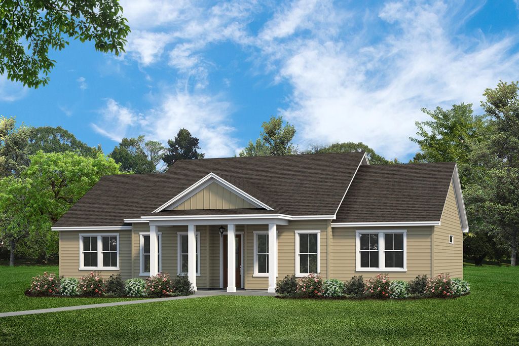 Berkeley Plan in Orangeburg County Homes, Orangeburg, SC 29115